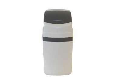 Neomeris water softener 32 from the rear, showing the closed cabinet housing with no visible connections or valves